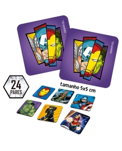 Jogo de Memória Vingadores - comprar online