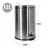 Combo X2 Cesto Basura Acero Antihuella Cierre Suave 12l + 3l en internet