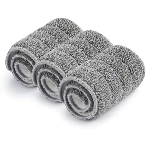 Pack x 3 Repuesto Mopa Plana Microfibra