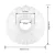 Pack X 2 Repuesto Mopa Redonda Universal Microfibra en internet
