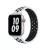 Malla Silicona Sport Loop 42/44 mm - 145 mm Pure Platinum/Black