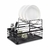 Escurridor De Platos Acero Inoxidable 2 Pisos Bandeja Cubiertero - tienda online