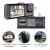 Cámara DVR 3 Lentes Full HD 1080P Para Auto C309 Visión Nocturna Y App Viidure en internet