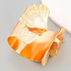 P170112 PULSERA Media Flor Oro - comprar online
