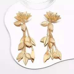 A101158 Aros Flor de Loto oro - online store