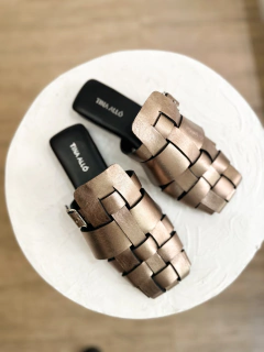 SLIPPERS MADISON Peltre - tienda online