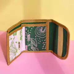 Billetera Hongos Verde - Le Baiser