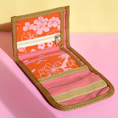Billetera Jardin Naranja - comprar online