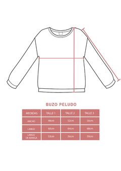 Buzo Corderito Bordado Hongo - tienda online
