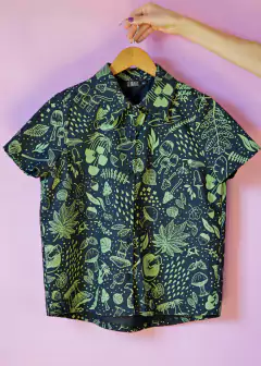 Camisa Hongos Negro - comprar online