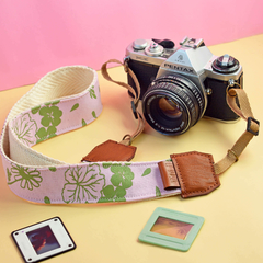 Correa para Cámaras Fotográficas Jardin Lavanda