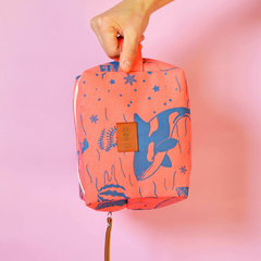 Necessaire Cubo Marino Coral en internet