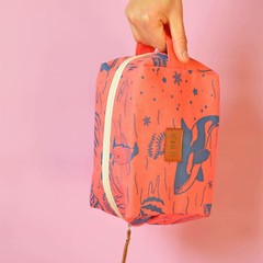 Necessaire Cubo Marino Coral - comprar online