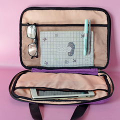 Funda Porta Netbook Margaritas Violeta - Le Baiser