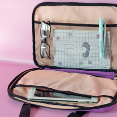 Funda Porta Netbook Margaritas Violeta en internet