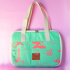 Funda Porta Netbook Marino Menta