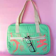 Funda Porta Netbook Marino Menta - comprar online