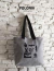 Bolso fieltro gray abstract - POLONIA Estudio de Diseño