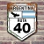 Cartel con forma impreso #03 Ruta 40 - comprar online