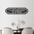 Cartel Asador 30x9 Cm - comprar online