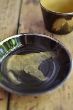 Taza de té con plato de loza inglesa Ridgways - comprar online