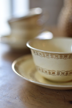Taza de té con plato de loza inglesa Wilkinson en internet
