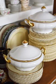 Guisera de porcelana alemana Muller