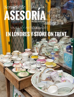 Servicio de asesoría online Vajilla y antigüedades en Londres y Stoke on Trent