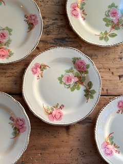 Plato de postre de loza inglesa Ridgways 18 cm