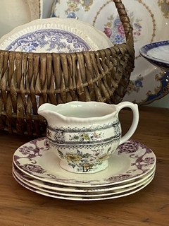 Jarrita de loza inglesa Wood and Sons Dorset (gris)