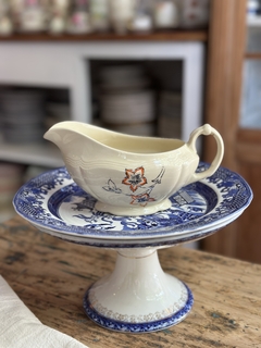 Salsera de loza inglesa Woods Ivory