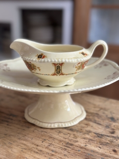 Salsera de loza inglesa Woods Ivory