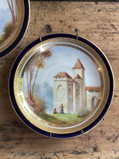 Plato decorativo de porcelana checa Epiag 12,5 cm