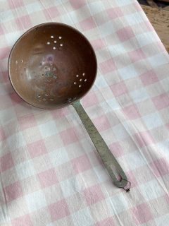 Colador de cobre 27 cm