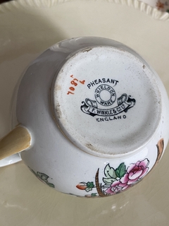 Jarrita de loza inglesa Pheasant Whieldon ware - comprar online