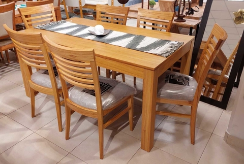 Juego Mesa 160 ext 220 (Miel) - Rayces
