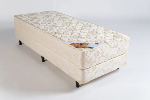 Conjunto Sommier Sueño Dorado 80 - comprar online
