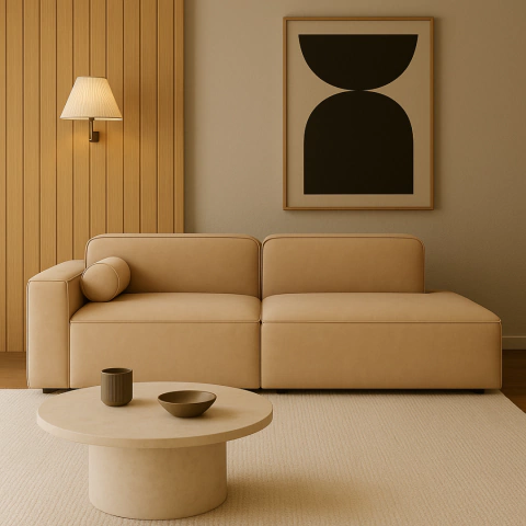 Sofá Chloe (2 Cuerpos 1 Brazo) - HolaCasa | Muebles y Deco de Diseño | Banfield, Buenos Aires