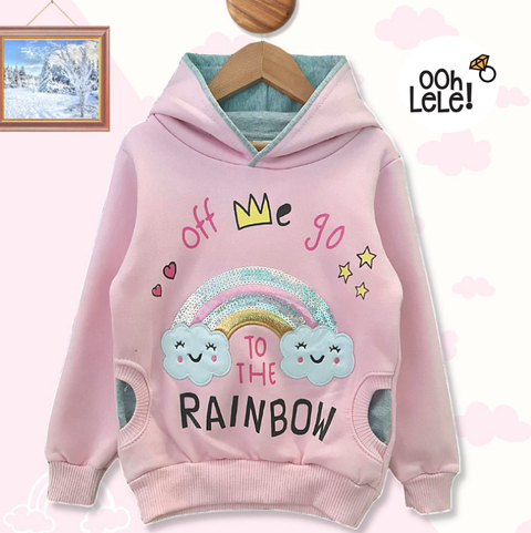 Canguro Frisado Rainbow - comprar online