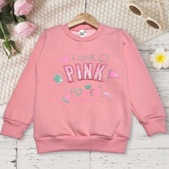 Buzo Frisado Pink - comprar online