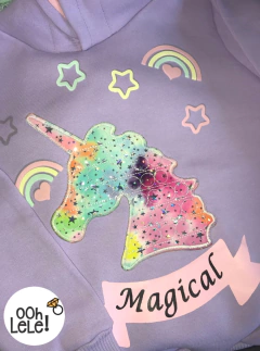Canguro Frisado Unicornio Pop It T-4 - comprar online