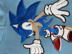 Canguro Frisado Sonic T-2/4 - tienda online