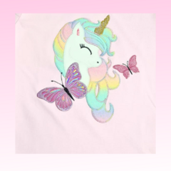 Remera Unicornio Mariposa - comprar online