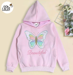 Buzo Frisado Mariposa Beautiful T-2/4