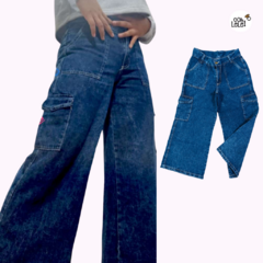 Jean Wide Cargo Buggi T-6/8