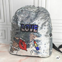 Mochila de Lentejuelas Love