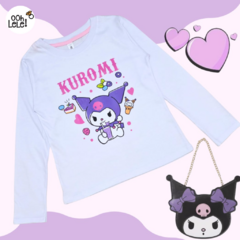 Remera Kuromi Drink - comprar online