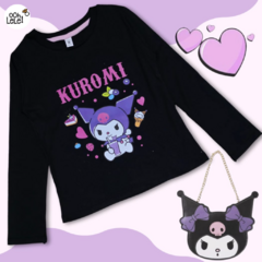 Remera Kuromi Drink