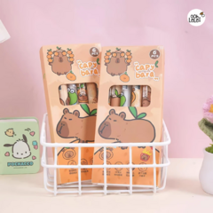 Set 6 Lapiceras Capybara - tienda online