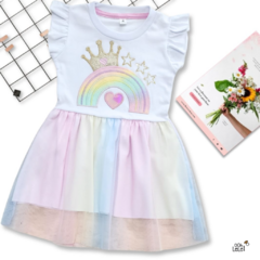 Vestido Princesa Arcoiris